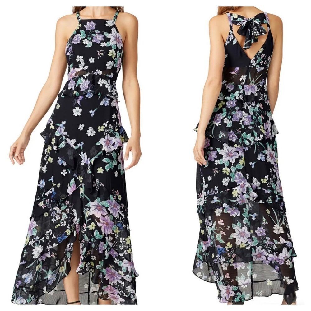 Great Jones Ruffle Hem Maxi Dress